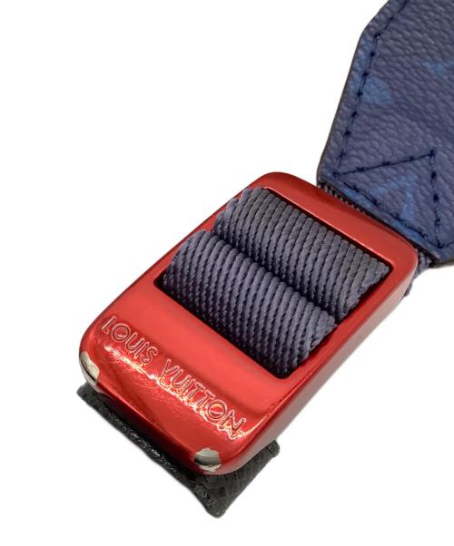 LOUIS VUITTON（ルイ ヴィトン）LOUIS VUITTON (ルイ ヴィトン) ショルダーバッグ ブラウン×ブルーの古着・服飾アイテム