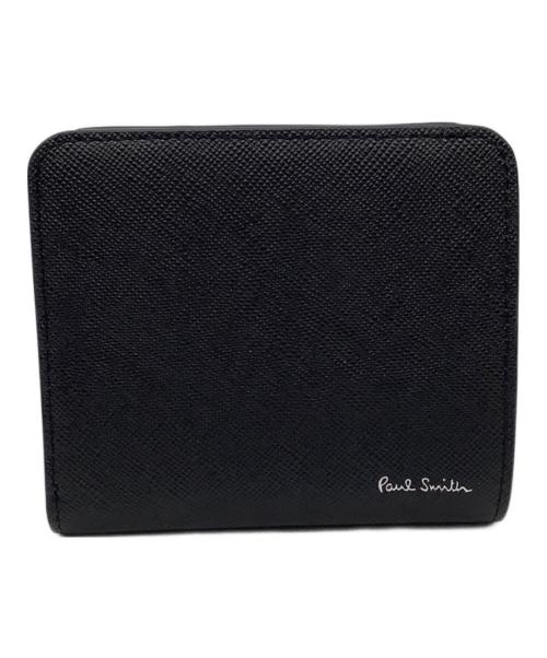 PAUL SMITH（ポールスミス）Paul Smith (ポールスミス) コンパクトウォレット ブラックの古着・服飾アイテム