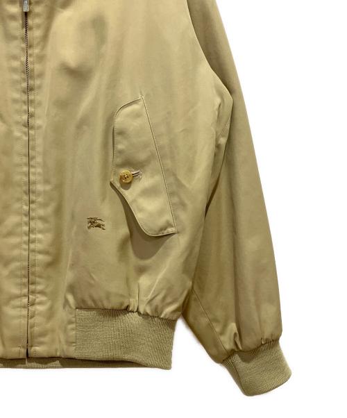 Burberry's（バーバリーズ）Burberry's (バーバリーズ) ノバチェック ハリントンジャケット ベージュ サイズ:Lの古着・服飾アイテム