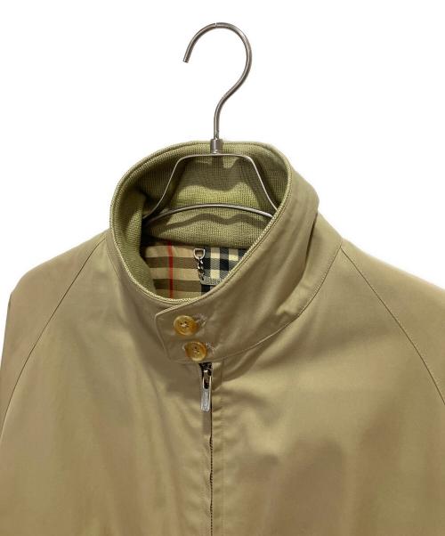 Burberry's（バーバリーズ）Burberry's (バーバリーズ) ノバチェック ハリントンジャケット ベージュ サイズ:Lの古着・服飾アイテム