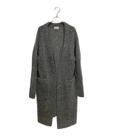 Acne Studios / アクネストゥディオズ | RAYA SH MOHAIR モヘア ロングカーディガン | XS | グレー | レディース Raya Mohair Cardigan by Acne Studios - La GarÁonne – La Garçonne