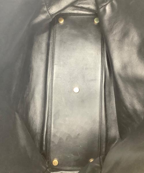 Saint Laurent Paris（サンローランパリ）Saint Laurent Paris (サンローランパリ) ハンドバッグ ベージュ×ブラックの古着・服飾アイテム