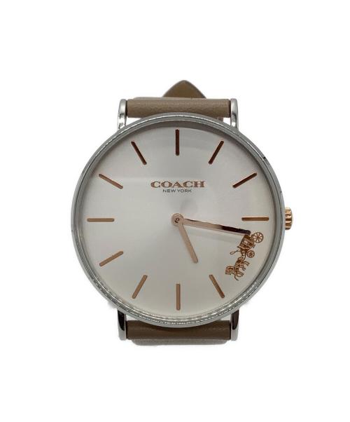 COACH（コーチ）COACH (コーチ) リストウォッチ ホワイトの古着・服飾アイテム