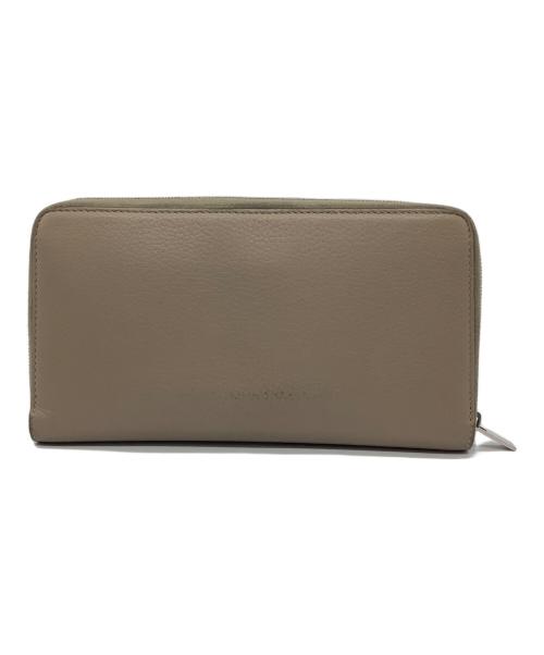CELINE（セリーヌ）CELINE (セリーヌ) ラウンドファスナー 長財布 ベージュの古着・服飾アイテム