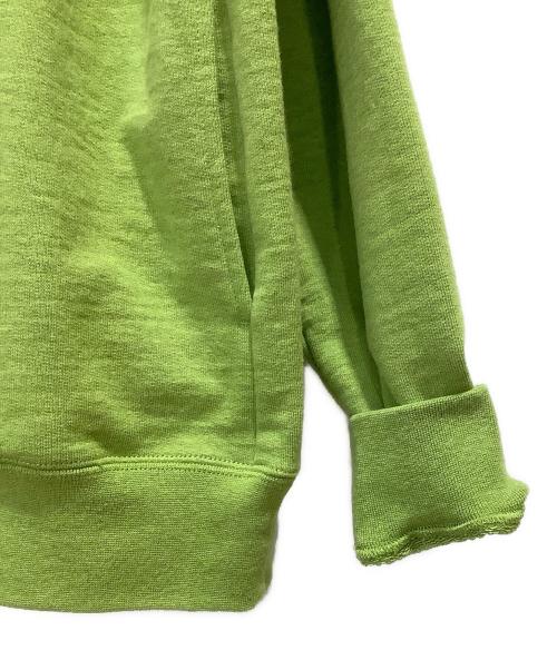 Snow peak（スノーピーク）Snow peak (スノーピーク) JOURNAL STANDARD (ジャーナルスタンダード) リサイクル コットンスナップ カーディガン 黄緑 サイズ:Mの古着・服飾アイテム