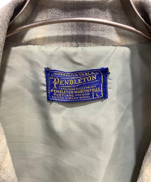 PENDLETON（ペンドルトン）PENDLETON (ペンドルトン) アンコンジャケット グレー サイズ:Lの古着・服飾アイテム
