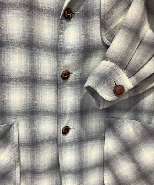 PENDLETON（ペンドルトン）PENDLETON (ペンドルトン) アンコンジャケット グレー サイズ:Lの古着・服飾アイテム