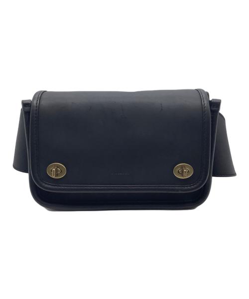 COACH（コーチ）COACH (コーチ) レガシー ターンロック レザー ボディーバッグ ブラックの古着・服飾アイテム