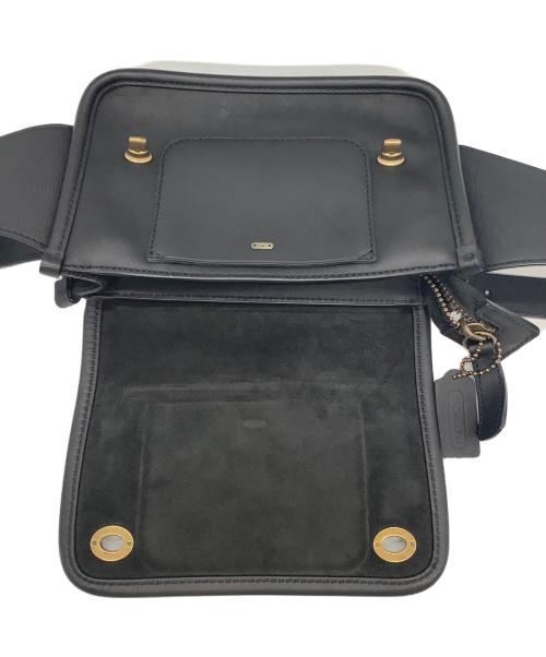 COACH（コーチ）COACH (コーチ) レガシー ターンロック レザー ボディーバッグ ブラックの古着・服飾アイテム