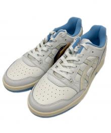asics（アシックス）の古着「ローカットスニーカー」｜ホワイト×スカイブルー