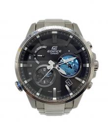 CASIO（カシオ）の古着「エディフィス 腕時計」｜ブラック