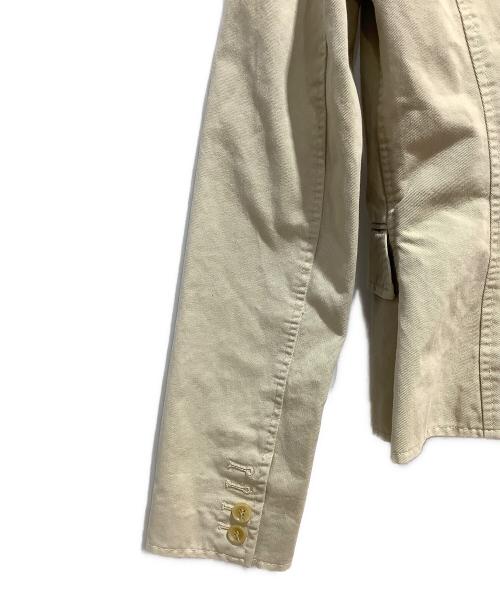 DOLCE & GABBANA（ドルチェ＆ガッバーナ）DOLCE & GABBANA (ドルチェ＆ガッバーナ) テーラードジャケット ベージュ サイズ:40の古着・服飾アイテム