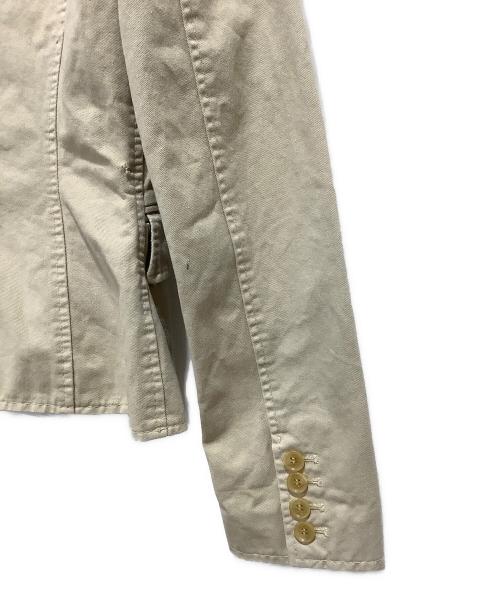 DOLCE & GABBANA（ドルチェ＆ガッバーナ）DOLCE & GABBANA (ドルチェ＆ガッバーナ) テーラードジャケット ベージュ サイズ:40の古着・服飾アイテム