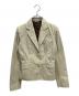 DOLCE & GABBANA（ドルチェ＆ガッバーナ）の古着「テーラードジャケット」｜ベージュ