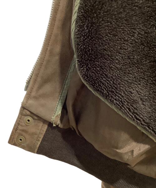 Mac Douglas（マックダグラス）MAC DOUGLAS (マックダグラス) フライトレザージャケット ブラウン サイズ:Lの古着・服飾アイテム