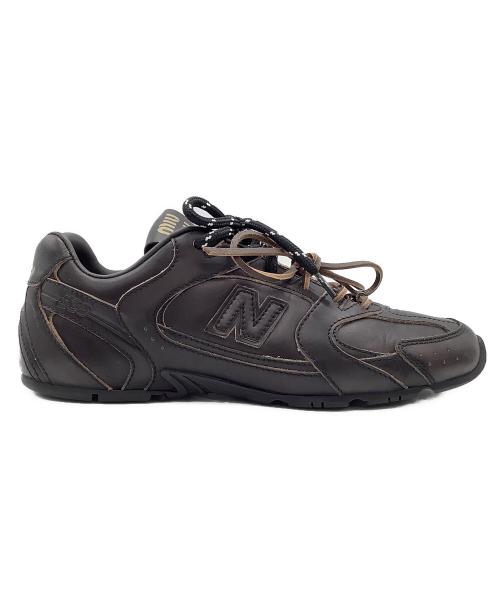 MIU MIU（ミュウミュウ）MIU MIU (ミュウミュウ) NEW BALANCE (ニューバランス) 530SL ローカットスニーカー ブラック サイズ:24.5の古着・服飾アイテム