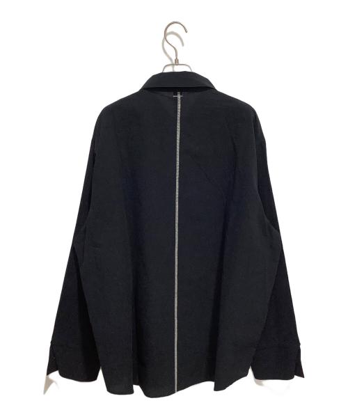 SHINYA KOZUKA（シンヤコズカ）SHINYA KOZUKA (シンヤコズカ) HIS SHIRT (SMALL TRADES STORE EXCLUSIVE) ブラック サイズ:Mの古着・服飾アイテム