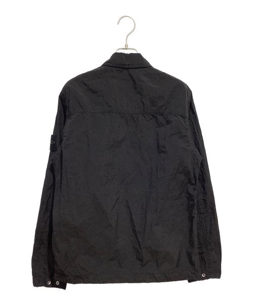 STONE ISLAND（ストーンアイランド）STONE ISLAND (ストーンアイランド) 25SS Nylon Metal ECONYL Overshirt ブラック サイズ:Sの古着・服飾アイテム