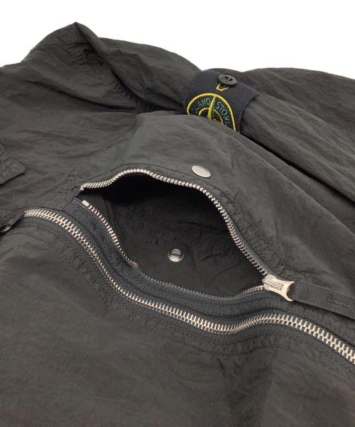 STONE ISLAND（ストーンアイランド）STONE ISLAND (ストーンアイランド) 25SS Nylon Metal ECONYL Overshirt ブラック サイズ:Sの古着・服飾アイテム