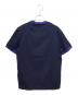 PRADA (プラダ) 半袖カットソー ネイビー×ブルー サイズ:M：9000円