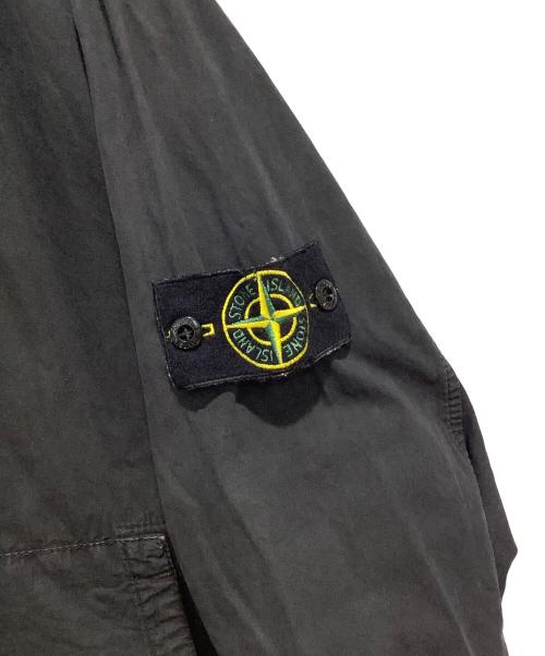 STONE ISLAND（ストーンアイランド）STONE ISLAND (ストーンアイランド) ガーメントダイ フーデッド アノラックパーカー ブラック サイズ:XLの古着・服飾アイテム