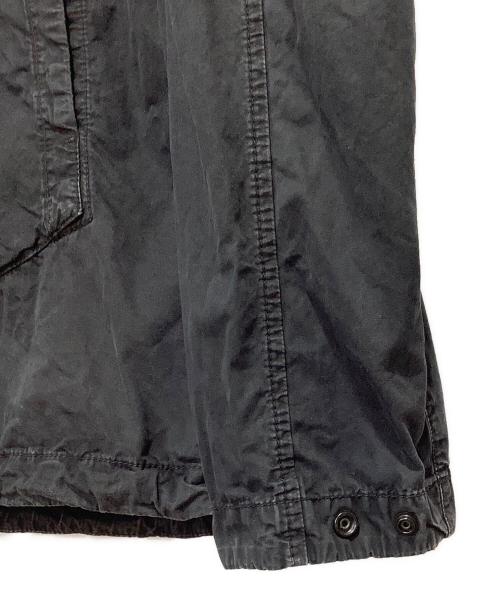 STONE ISLAND（ストーンアイランド）STONE ISLAND (ストーンアイランド) ガーメントダイ フーデッド アノラックパーカー ブラック サイズ:XLの古着・服飾アイテム