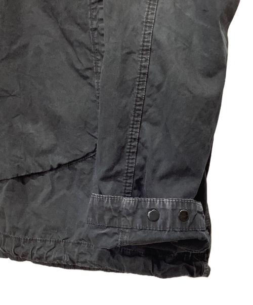 STONE ISLAND（ストーンアイランド）STONE ISLAND (ストーンアイランド) ガーメントダイ フーデッド アノラックパーカー ブラック サイズ:XLの古着・服飾アイテム