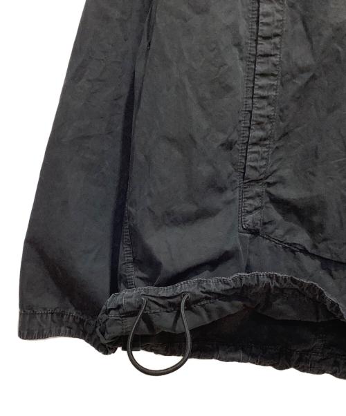 STONE ISLAND（ストーンアイランド）STONE ISLAND (ストーンアイランド) ガーメントダイ フーデッド アノラックパーカー ブラック サイズ:XLの古着・服飾アイテム