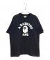 A BATHING APE（アベイシングエイプ）の古着「半袖カットソー」｜ブラック