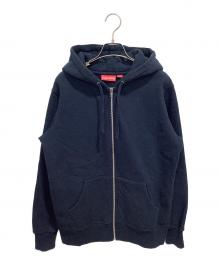 SUPREME（シュプリーム）の古着「Old English Hood Logo Zip」｜ネイビー