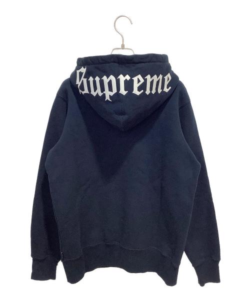 SUPREME（シュプリーム）SUPREME (シュプリーム) Old English Hood Logo Zip ネイビー サイズ:Sの古着・服飾アイテム