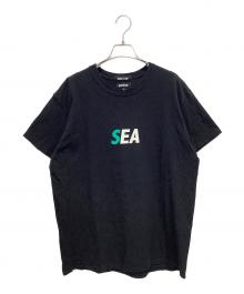 WIND AND SEA×ATMOS（ウィンダンシー×アトモス）の古着「atmosea Tシャツ」｜ブラック