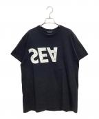 GOD SELECTION XXX×WIND AND SEAゴッド セレクション トリプルエックス×ウィンダンシー）の古着「モノグラム Tシャツ」｜ブラック