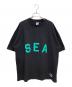 WIND AND SEA（ウィンダンシー）の古着「プリントTシャツ」｜ブラック