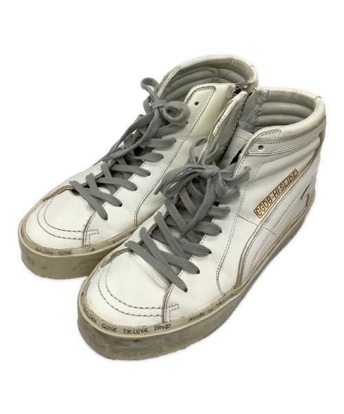 GOLDEN GOOSE（ゴールデングース）GOLDEN GOOSE (ゴールデングース) ハイカットスニーカー ホワイト サイズ:23の古着・服飾アイテム