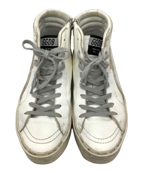 GOLDEN GOOSE（ゴールデングース）GOLDEN GOOSE (ゴールデングース) ハイカットスニーカー ホワイト サイズ:23の古着・服飾アイテム