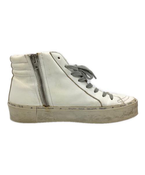 GOLDEN GOOSE（ゴールデングース）GOLDEN GOOSE (ゴールデングース) ハイカットスニーカー ホワイト サイズ:23の古着・服飾アイテム
