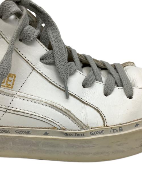GOLDEN GOOSE（ゴールデングース）GOLDEN GOOSE (ゴールデングース) ハイカットスニーカー ホワイト サイズ:23の古着・服飾アイテム