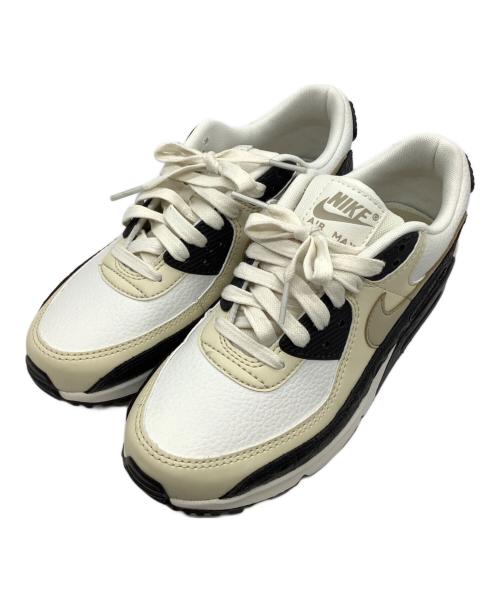 NIKE（ナイキ）NIKE (ナイキ) ハイテクスニーカー ベージュ×ホワイト サイズ:24.5の古着・服飾アイテム