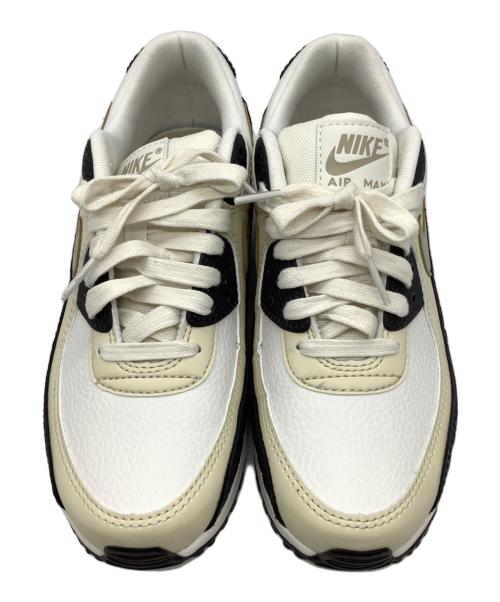 NIKE（ナイキ）NIKE (ナイキ) ハイテクスニーカー ベージュ×ホワイト サイズ:24.5の古着・服飾アイテム