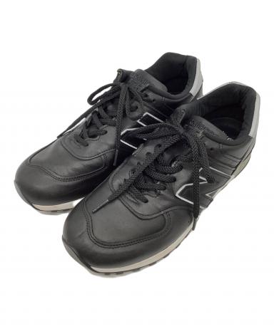 中古・古着通販】NEW BALANCE (ニューバランス) レザースニーカー