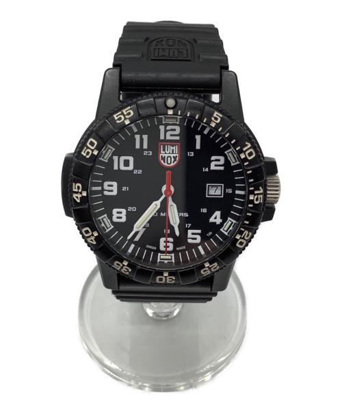 LUMINOX（ルミノックス）LUMINOX (ルミノックス) 0321.L ラバーベルト腕時計 ブラックの古着・服飾アイテム