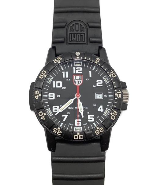 LUMINOX（ルミノックス）LUMINOX (ルミノックス) 0321.L ラバーベルト腕時計 ブラックの古着・服飾アイテム