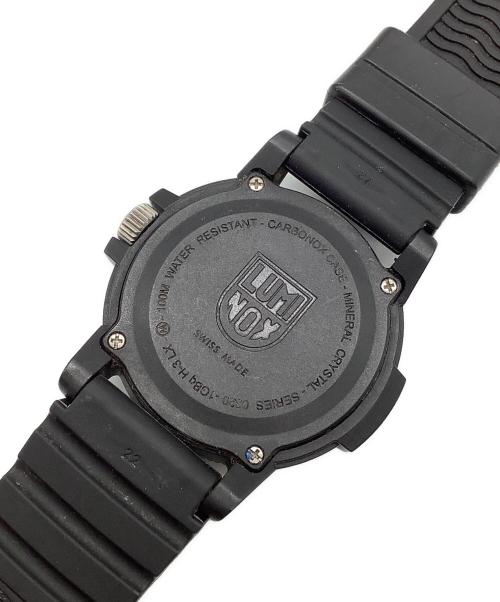 LUMINOX（ルミノックス）LUMINOX (ルミノックス) 0321.L ラバーベルト腕時計 ブラックの古着・服飾アイテム