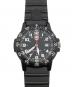LUMINOX（ルミノックス）の古着「0321.L ラバーベルト腕時計」｜ブラック