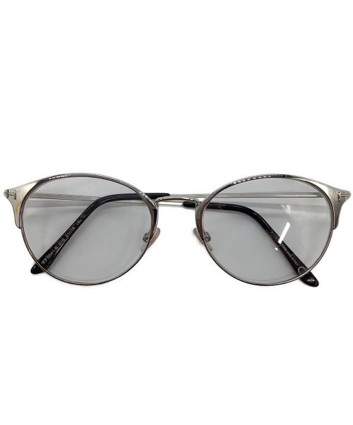 TOM FORD（トムフォード）TOM FORD (トムフォード) 伊達眼鏡 シルバーの古着・服飾アイテム