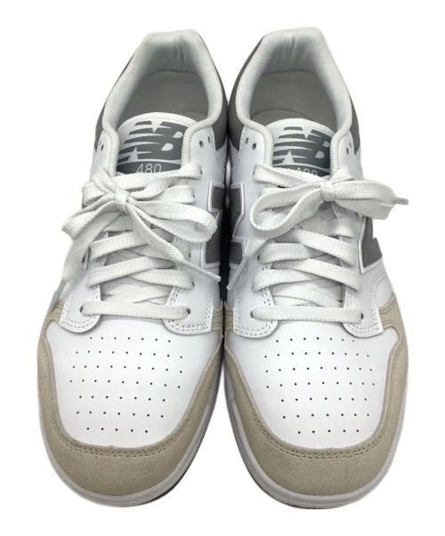 NEW BALANCE（ニューバランス）NEW BALANCE (ニューバランス) ローカットスニーカー ホワイト サイズ:27.5の古着・服飾アイテム