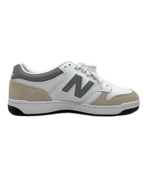 NEW BALANCE（ニューバランス）NEW BALANCE (ニューバランス) ローカットスニーカー ホワイト サイズ:27.5の古着・服飾アイテム