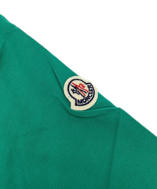 MONCLER（モンクレール）MONCLER (モンクレール) 半袖カットソー グリーン サイズ:Mの古着・服飾アイテム