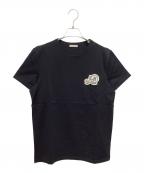 MONCLERモンクレール）の古着「半袖カットソー」｜ブラック